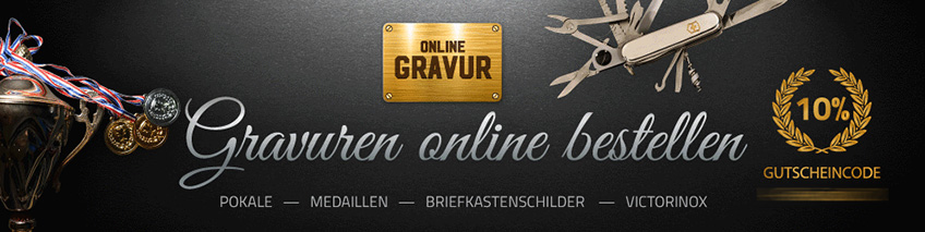 Online Gravur Gutschein